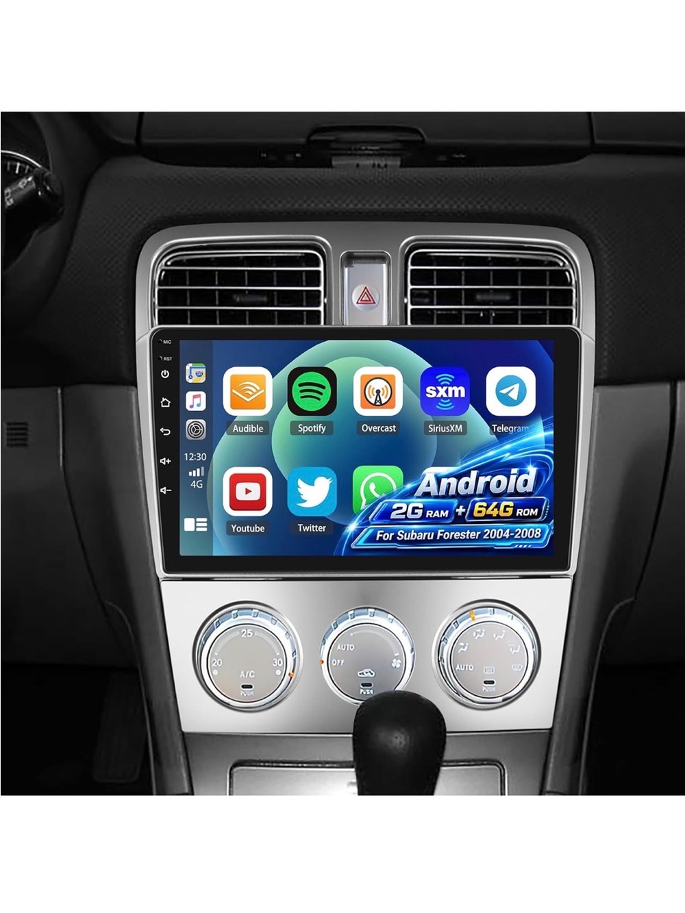 Radio 2G+64G para Subaru Forester 2004-2008 Android